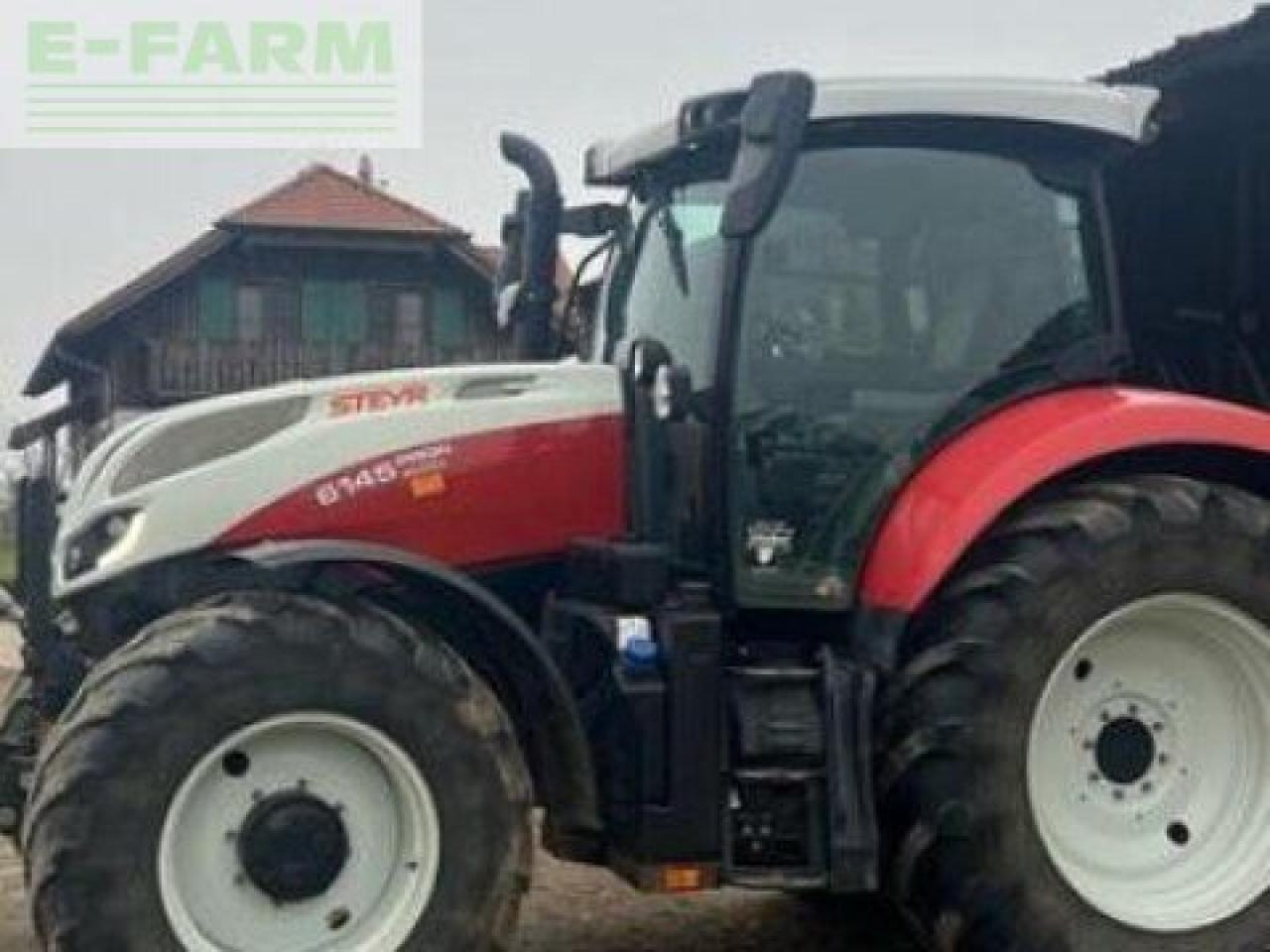 Steyr profi 6145 - Traktors: foto 3 Steyr profi 6145 - Traktors: foto 3