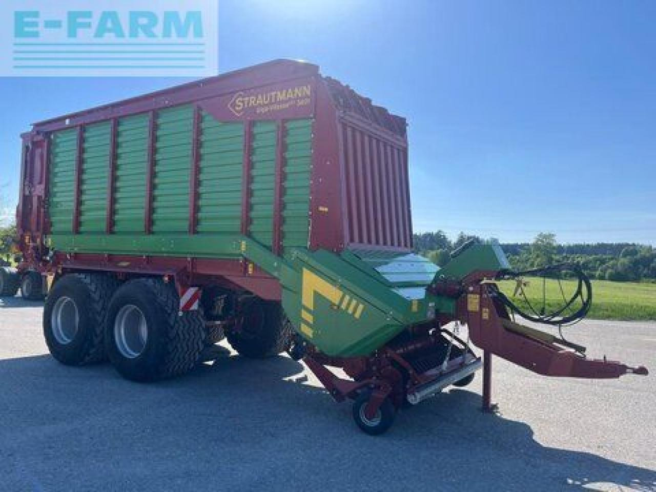 Strautmann giga vitesse 3601 - Lauksaimniecības piekabe-pašizgāzējs: foto 5 Strautmann giga vitesse 3601 - Lauksaimniecības piekabe-pašizgāzējs: foto 5