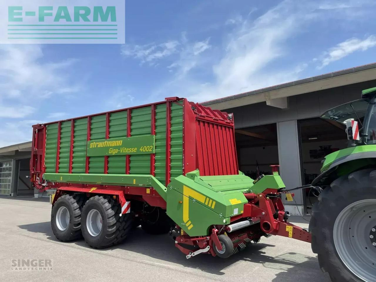 Strautmann giga-vitesse 4002 cfs - Savācējpiekabe: foto 1 Strautmann giga-vitesse 4002 cfs - Savācējpiekabe: foto 1