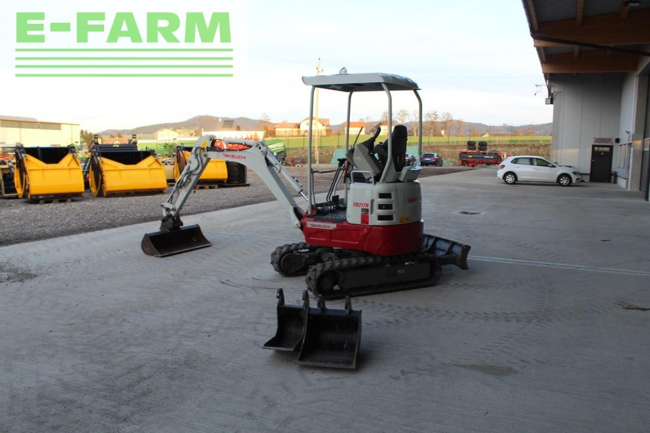 Takeuchi takeuchi tb 217 r minibagger - bagger - Mini-ekskavators: foto 4 Takeuchi takeuchi tb 217 r minibagger - bagger - Mini-ekskavators: foto 4