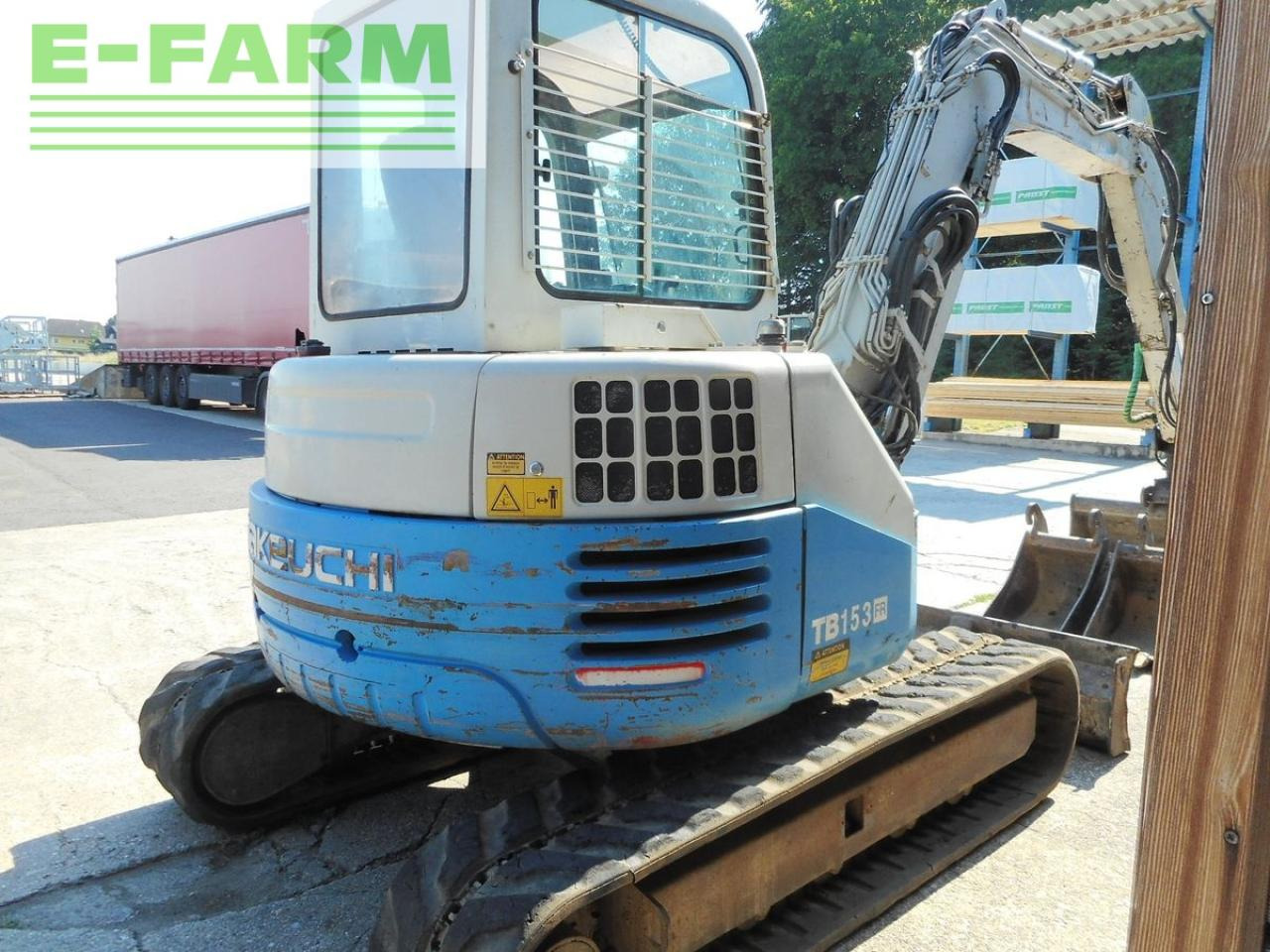 Takeuchi tb 153fr ( 5.650kg ) rototilt +ähnlich powertilt - Mini-ekskavators: foto 4 Takeuchi tb 153fr ( 5.650kg ) rototilt +ähnlich powertilt - Mini-ekskavators: foto 4