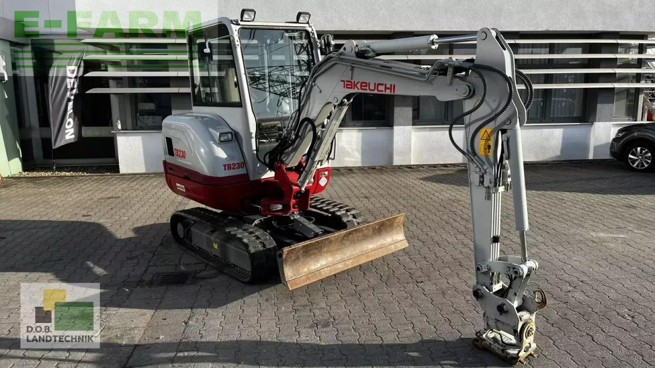 Takeuchi tb 230 - Mini-ekskavators: foto 2 Takeuchi tb 230 - Mini-ekskavators: foto 2