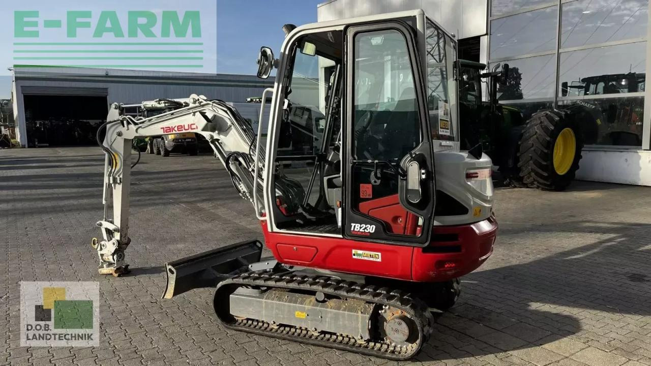Takeuchi tb 230 - Mini-ekskavators: foto 5 Takeuchi tb 230 - Mini-ekskavators: foto 5
