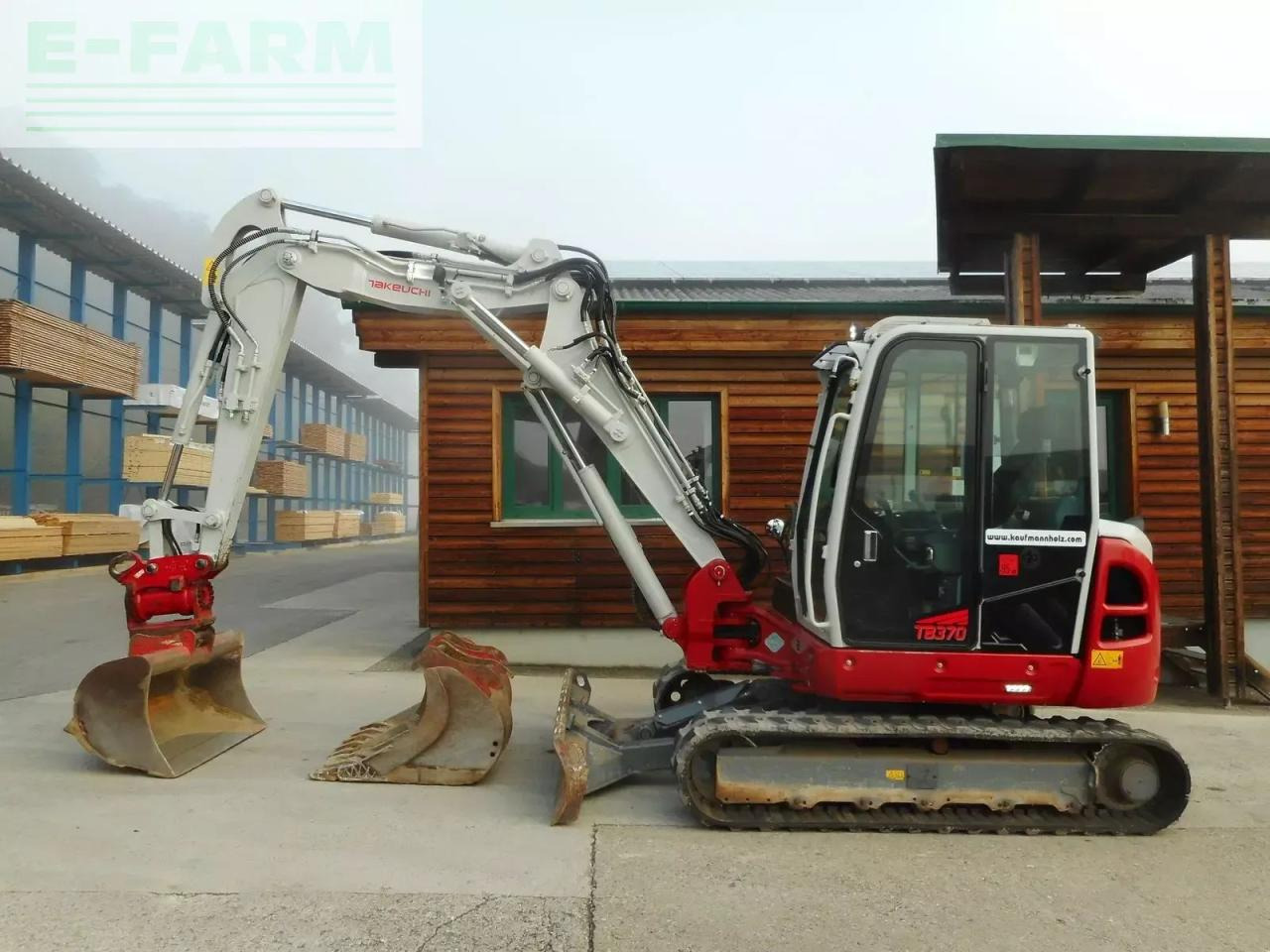 Takeuchi tb 370 ( 6.710kg ) vollausstattung und neuzusta - Mini-ekskavators: foto 1 Takeuchi tb 370 ( 6.710kg ) vollausstattung und neuzusta - Mini-ekskavators: foto 1