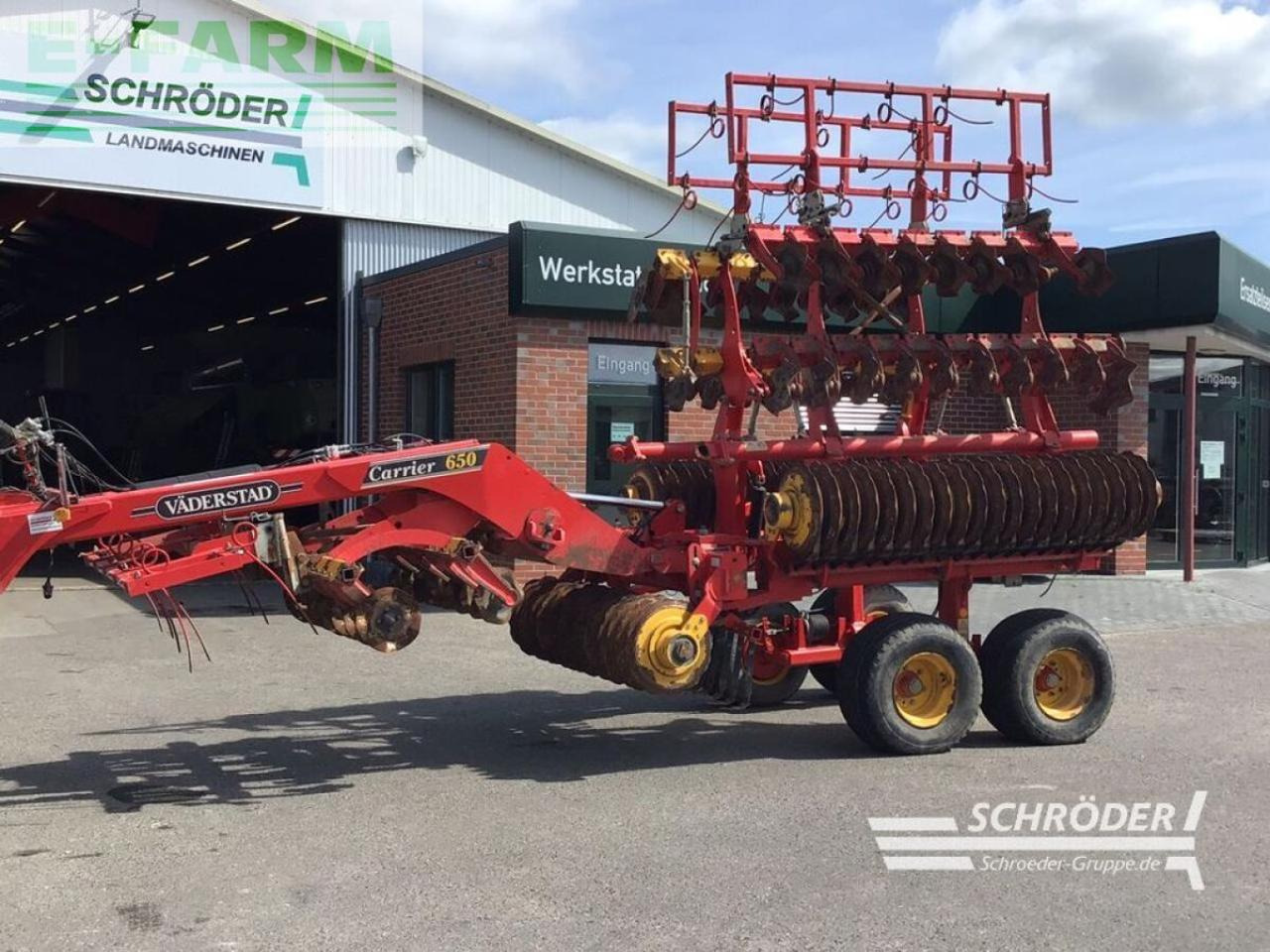 Väderstad carrier 650 classic / cross cutter - Disku ecēša: foto 1 Väderstad carrier 650 classic / cross cutter - Disku ecēša: foto 1
