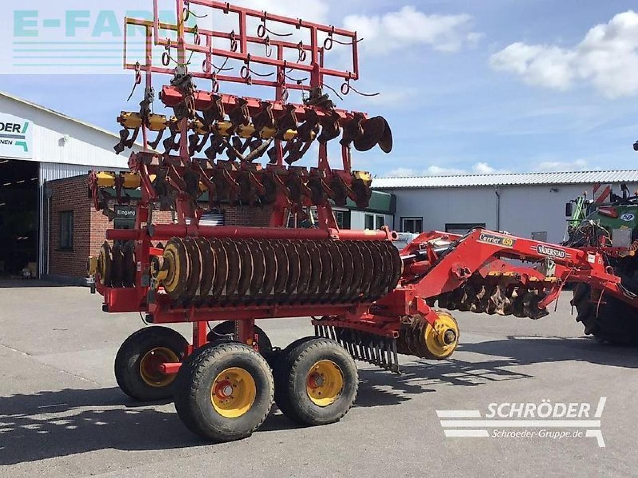 Disku ecēša Väderstad carrier 650 classic / cross cutter: foto 11