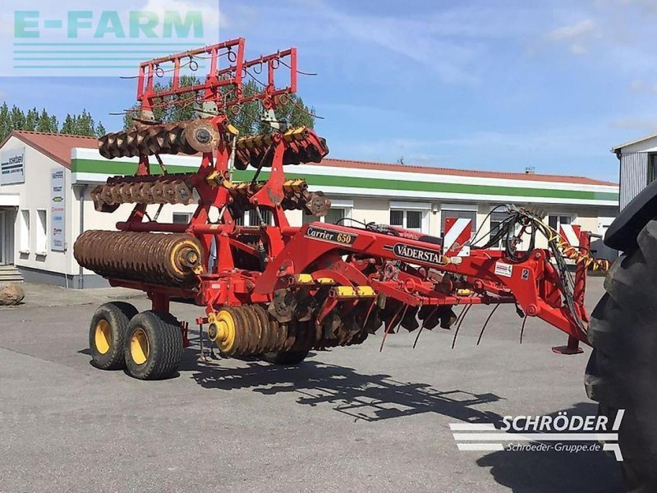 Disku ecēša Väderstad carrier 650 classic / cross cutter: foto 9