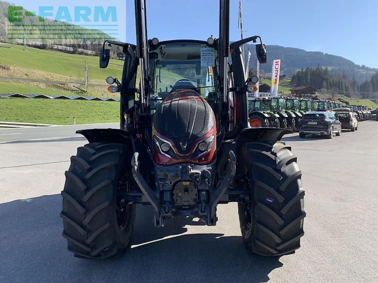Valtra g125 ea + frontlader g4l - Traktors: foto 4 Valtra g125 ea + frontlader g4l - Traktors: foto 4