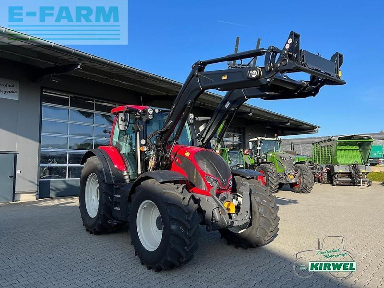 Valtra n 155 active Active - Traktors: foto 3 Valtra n 155 active Active - Traktors: foto 3