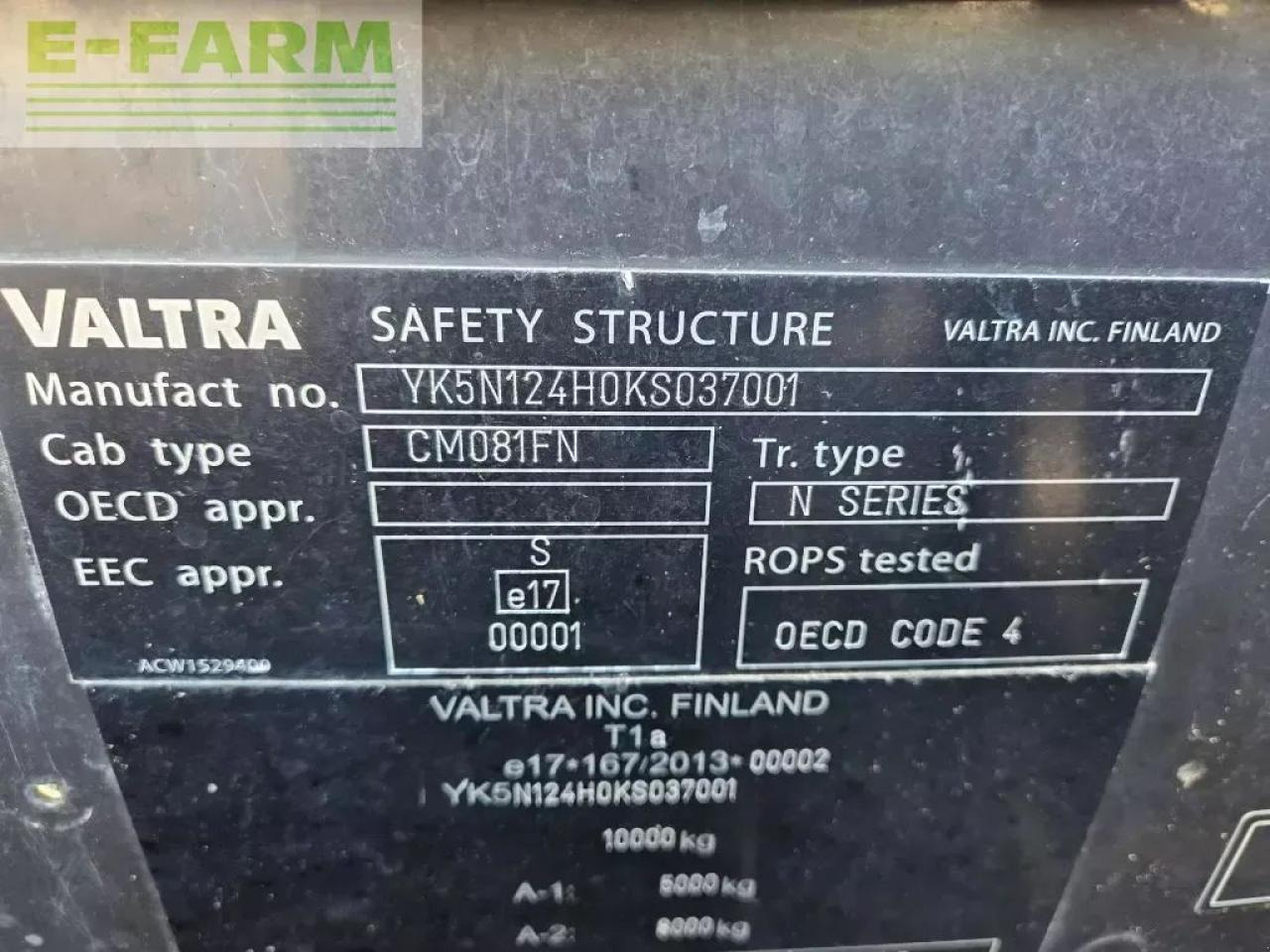 Valtra n124 hitech h5 HiTech - Traktors: foto 5 Valtra n124 hitech h5 HiTech - Traktors: foto 5