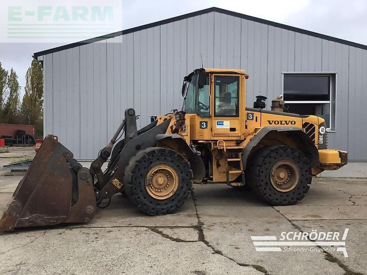 Volvo l 110 e - Mini-ekskavators: foto 1 Volvo l 110 e - Mini-ekskavators: foto 1