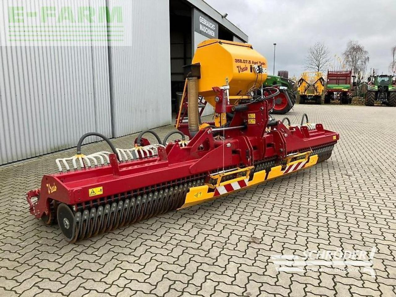 Vredo durchsämaschine dz 358.07.5 - Sējmašīna: foto 2 Vredo durchsämaschine dz 358.07.5 - Sējmašīna: foto 2