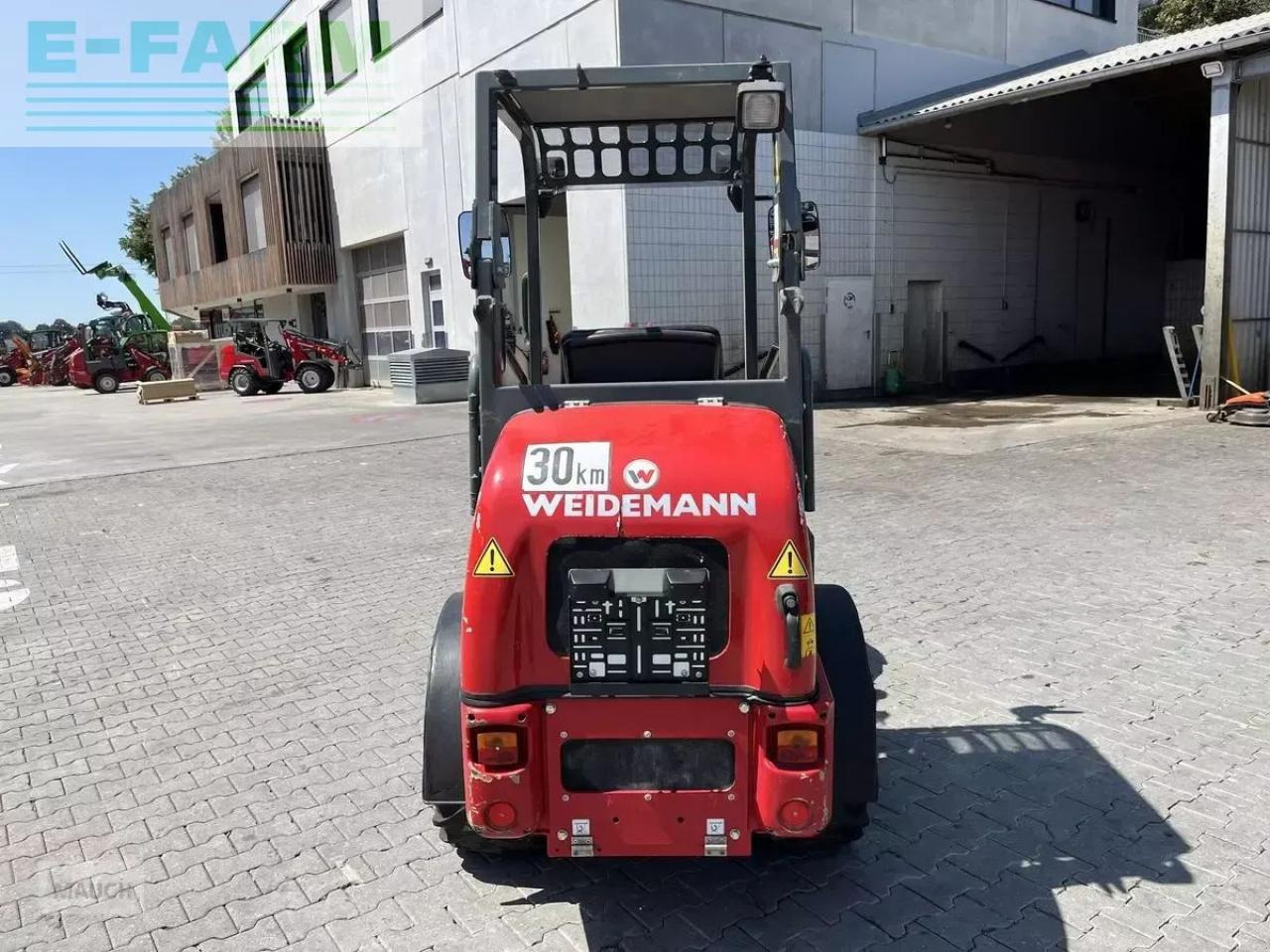 Riteņu iekrāvējs Weidemann 1160e mit typisierung, 310ah: foto 16