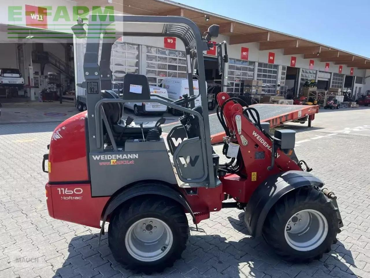 Riteņu iekrāvējs Weidemann 1160e mit typisierung, 310ah: foto 14