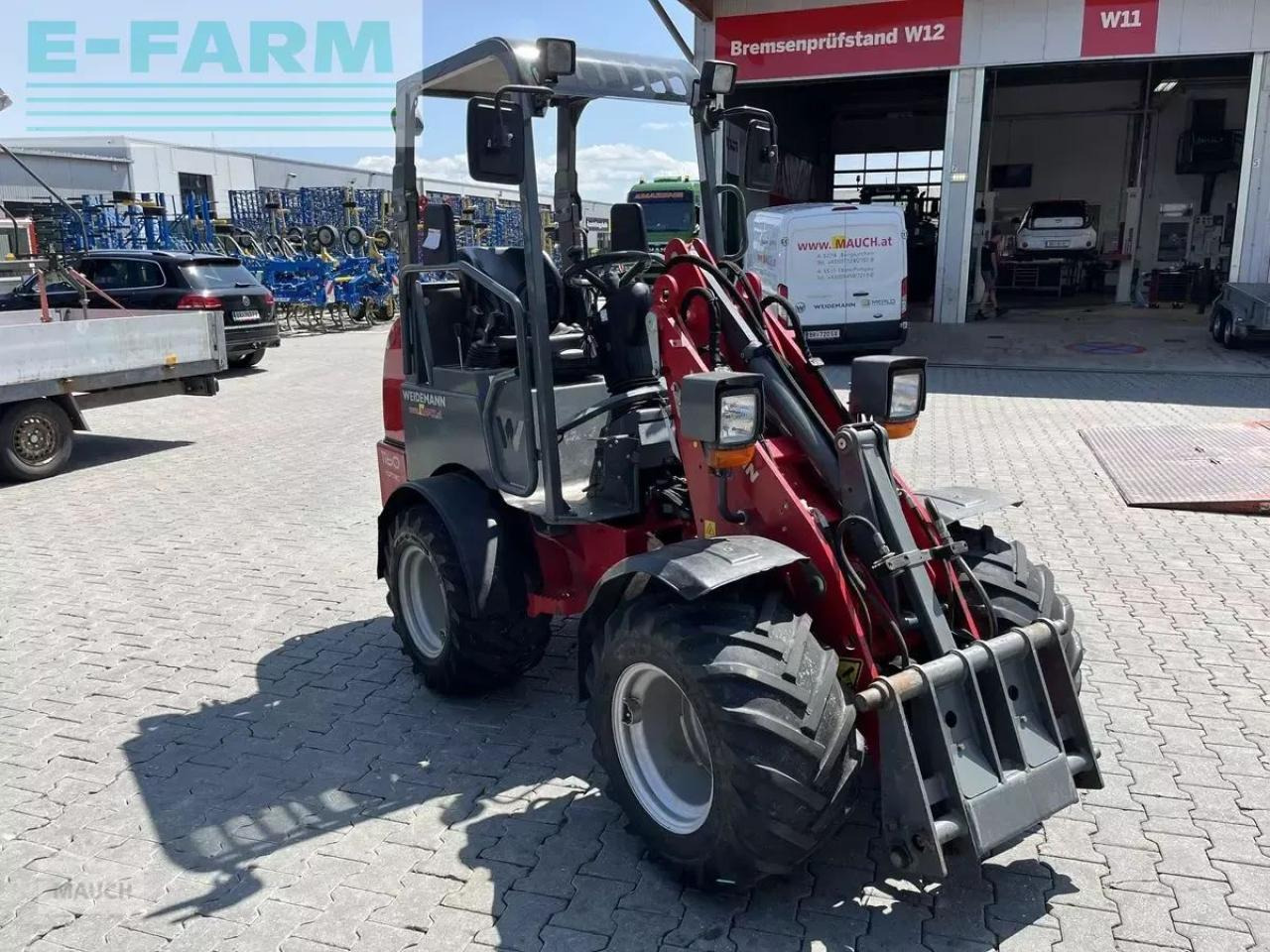 Riteņu iekrāvējs Weidemann 1160e mit typisierung, 310ah: foto 12
