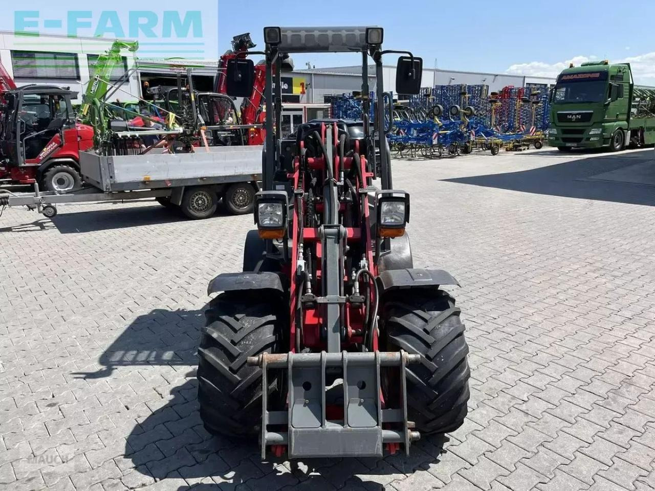 Riteņu iekrāvējs Weidemann 1160e mit typisierung, 310ah: foto 11