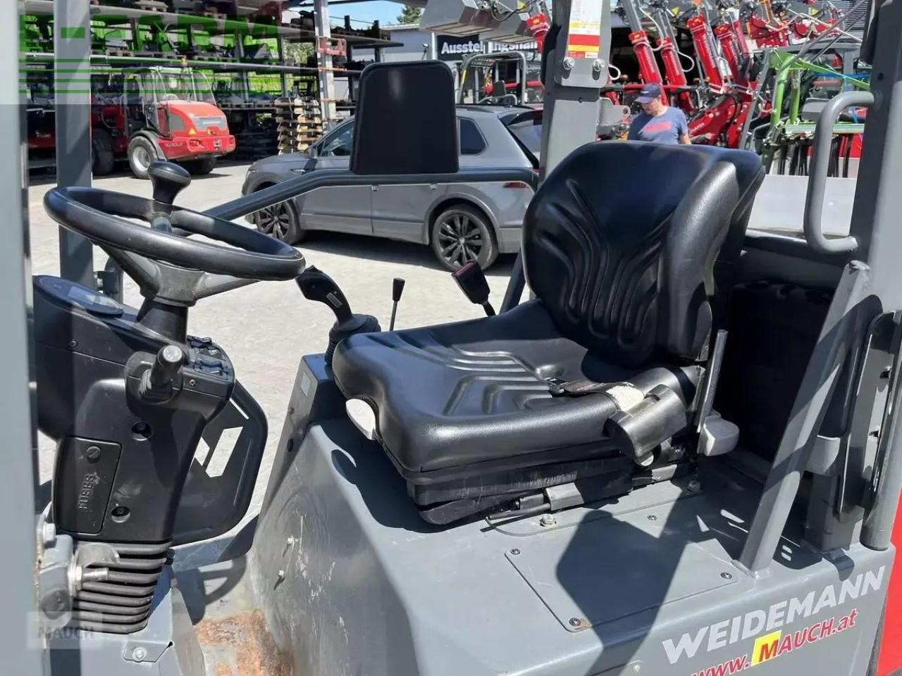Riteņu iekrāvējs Weidemann 1160e mit typisierung, 310ah: foto 8