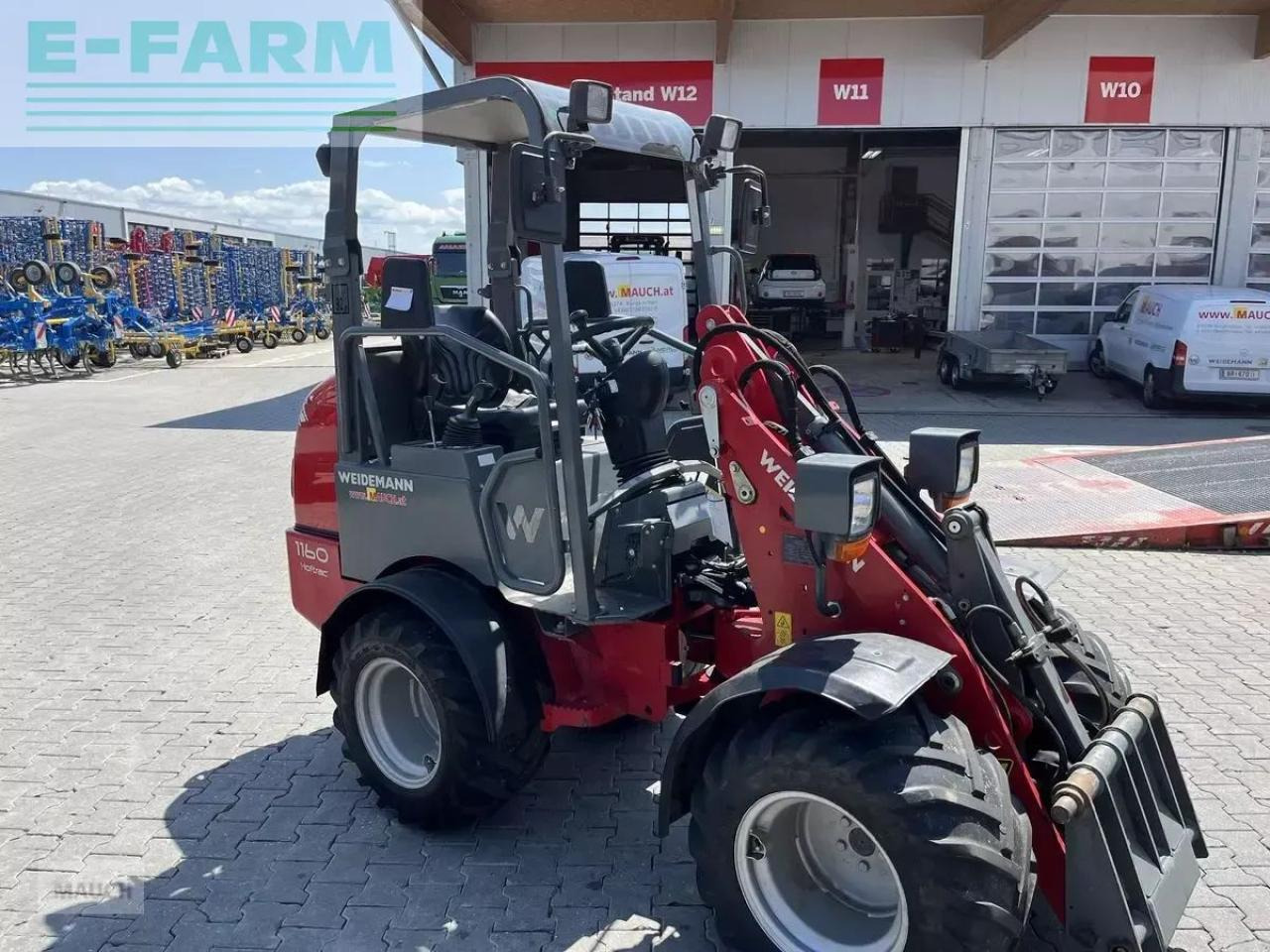 Riteņu iekrāvējs Weidemann 1160e mit typisierung, 310ah: foto 13