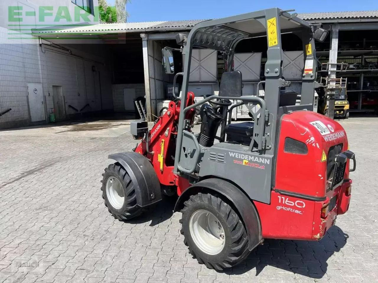 Riteņu iekrāvējs Weidemann 1160e mit typisierung, 310ah: foto 18