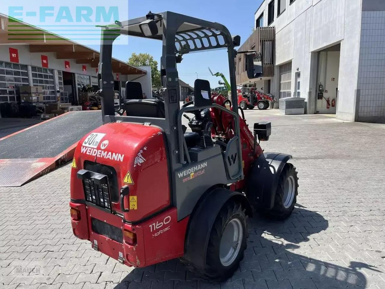 Riteņu iekrāvējs Weidemann 1160e mit typisierung, 310ah: foto 15