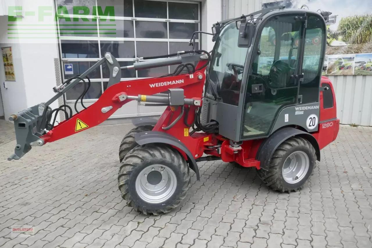 Weidemann 1280 - euroaufnahme - Riteņu iekrāvējs: foto 1 Weidemann 1280 - euroaufnahme - Riteņu iekrāvējs: foto 1