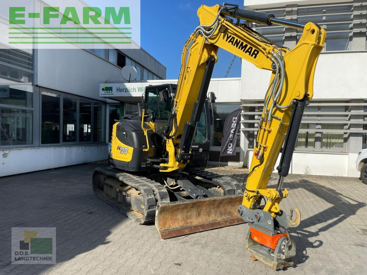 Yanmar sv 100 - Kāpurķēžu ekskavators: foto 4 Yanmar sv 100 - Kāpurķēžu ekskavators: foto 4