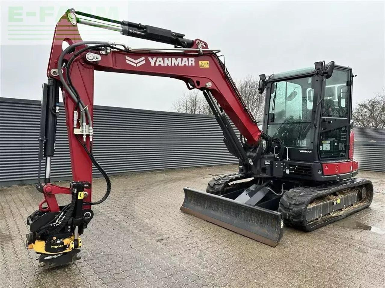 Yanmar sv60-6b med engcon ec206 - Mini-ekskavators: foto 3 Yanmar sv60-6b med engcon ec206 - Mini-ekskavators: foto 3