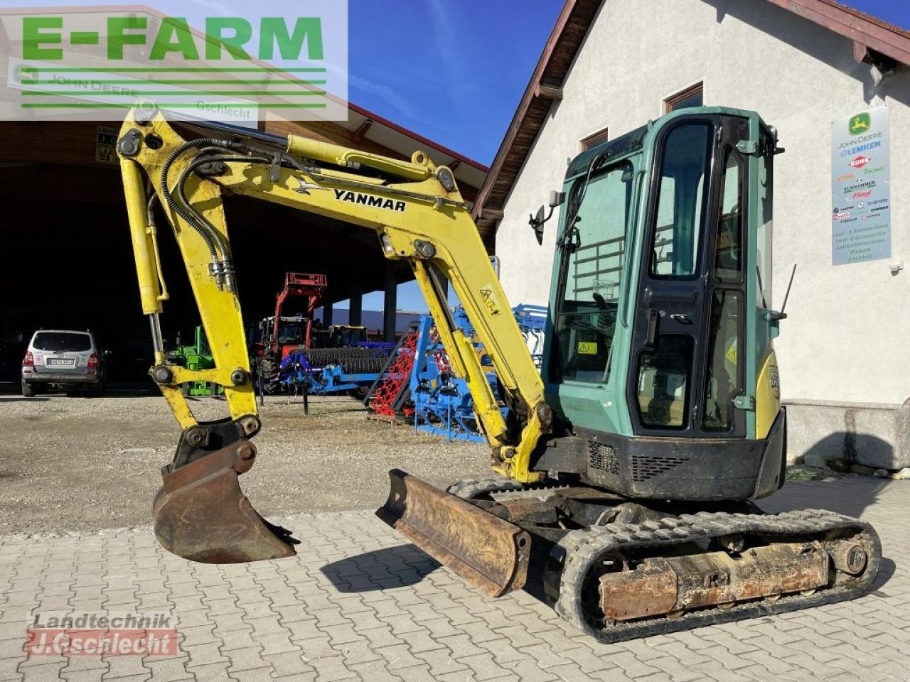 Yanmar vio 25-4 - Mini-ekskavators: foto 1 Yanmar vio 25-4 - Mini-ekskavators: foto 1