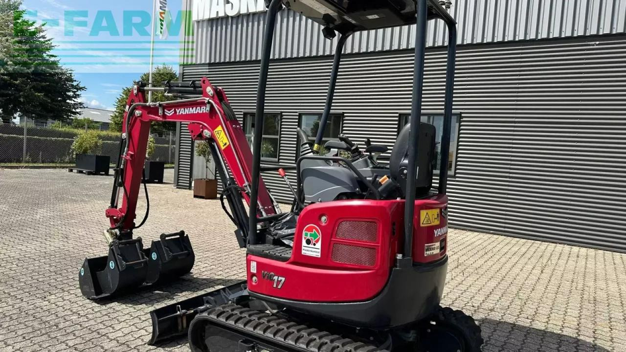 Yanmar vio17 - Mini-ekskavators: foto 2 Yanmar vio17 - Mini-ekskavators: foto 2