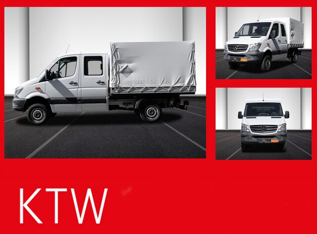 MERCEDES-BENZ Sprinter 316CDI DOKA,Allrad,Klima,Standhzg.... - Automašīna ar kravas platformu, Kravas-pasažieru furgons: foto 1 MERCEDES-BENZ Sprinter 316CDI DOKA,Allrad,Klima,Standhzg.... - Automašīna ar kravas platformu, Kravas-pasažieru furgons: foto 1