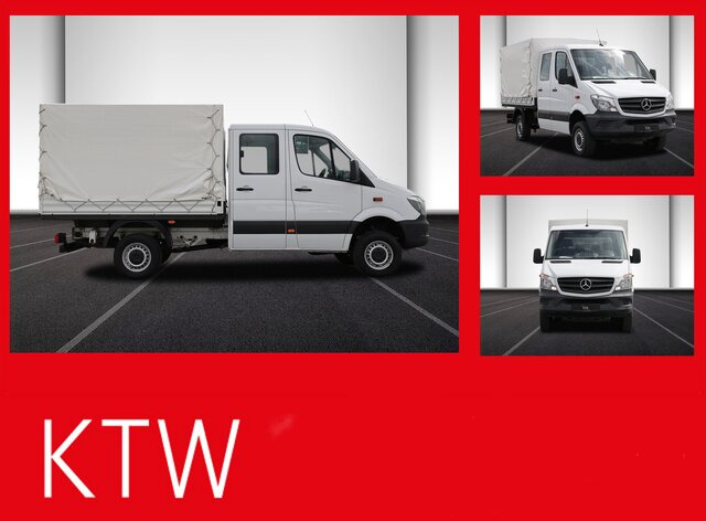 MERCEDES-BENZ Sprinter 316CDI DOKA,Allrad,Klima - Automašīna ar kravas platformu, Kravas-pasažieru furgons: foto 1 MERCEDES-BENZ Sprinter 316CDI DOKA,Allrad,Klima - Automašīna ar kravas platformu, Kravas-pasažieru furgons: foto 1