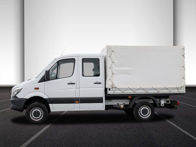 Automašīna ar kravas platformu, Kravas-pasažieru furgons MERCEDES-BENZ Sprinter 316CDI DOKA,Allrad,Klima: foto 12