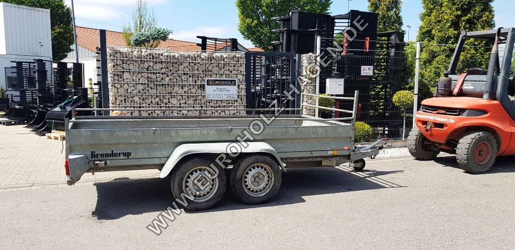 Bortu piekabe/ Platforma Brenderup Tandem Anhänger mit 2-Achsen: foto 14