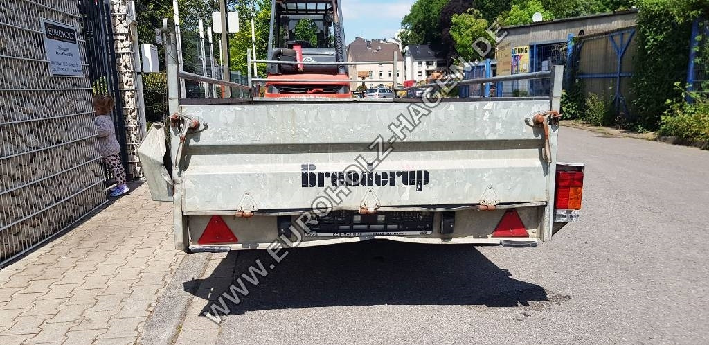 Bortu piekabe/ Platforma Brenderup Tandem Anhänger mit 2-Achsen: foto 11