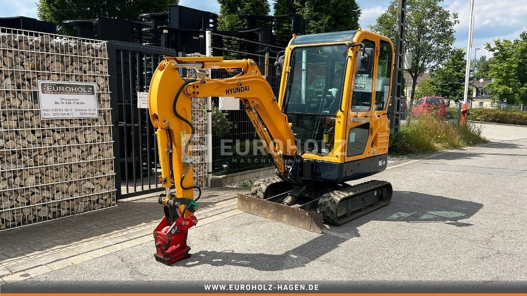 Hyundai Minibagger Robex 16.9, Powertilt, Schnellw. MS 01 - Mini-ekskavators: foto 2 Hyundai Minibagger Robex 16.9, Powertilt, Schnellw. MS 01 - Mini-ekskavators: foto 2