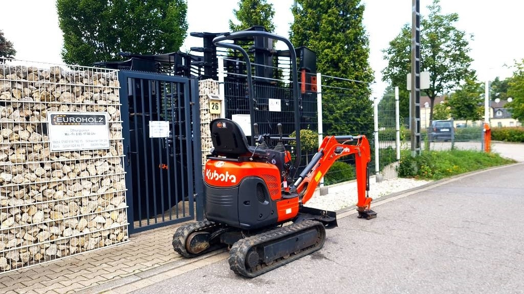 Kubota U 10-3 - Mini-ekskavators: foto 4 Kubota U 10-3 - Mini-ekskavators: foto 4