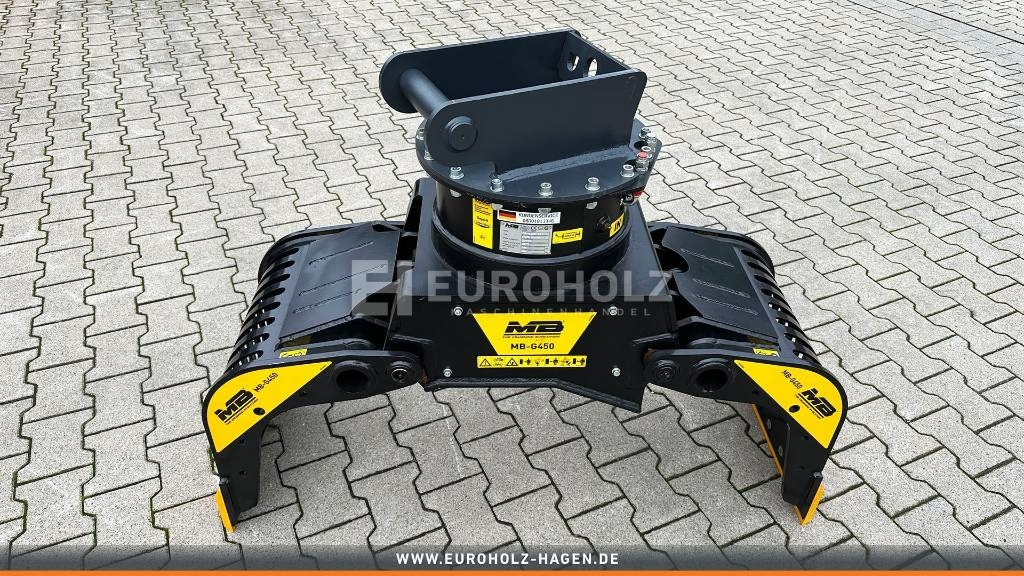 Sortiergreifer MB Crusher MB-G450 MS03 3,5-5,5 t - Greiferi - Celtniecības tehnika: foto 1 Sortiergreifer MB Crusher MB-G450 MS03 3,5-5,5 t - Greiferi - Celtniecības tehnika: foto 1
