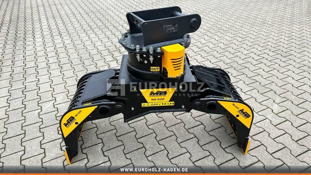 Sortiergreifer MB Crusher MB-G450 MS03 3,5-5,5 t - Greiferi - Celtniecības tehnika: foto 5 Sortiergreifer MB Crusher MB-G450 MS03 3,5-5,5 t - Greiferi - Celtniecības tehnika: foto 5