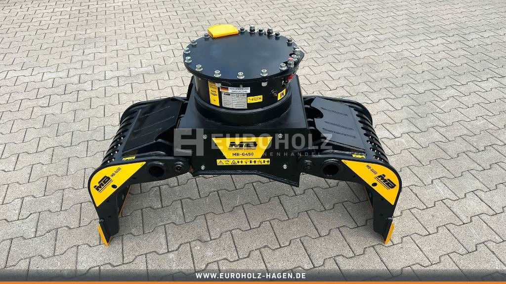 Sortiergreifer MB Crusher MB-G450 S4 3,5-5,5 t - Greiferi - Celtniecības tehnika: foto 1 Sortiergreifer MB Crusher MB-G450 S4 3,5-5,5 t - Greiferi - Celtniecības tehnika: foto 1