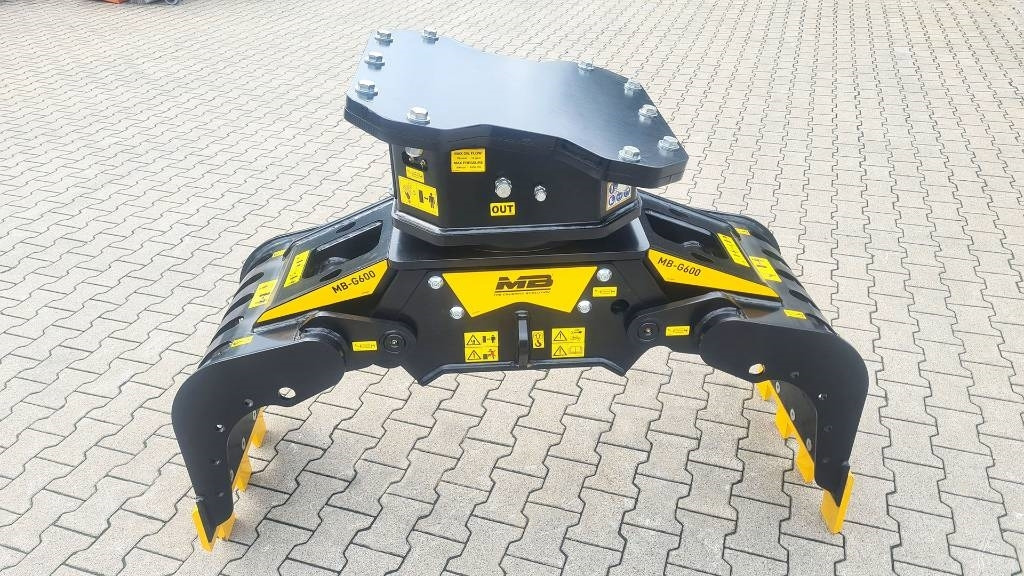 Sortiergreifer MB Crusher MB-G600 S4 6-12 t Messer - Greiferi - Celtniecības tehnika: foto 1 Sortiergreifer MB Crusher MB-G600 S4 6-12 t Messer - Greiferi - Celtniecības tehnika: foto 1