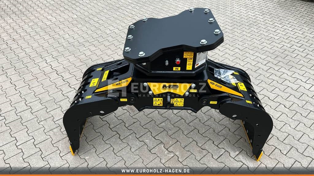 Sortiergreifer MB Crusher MB-G600 S4 6-12 t - Greiferi - Celtniecības tehnika: foto 1 Sortiergreifer MB Crusher MB-G600 S4 6-12 t - Greiferi - Celtniecības tehnika: foto 1
