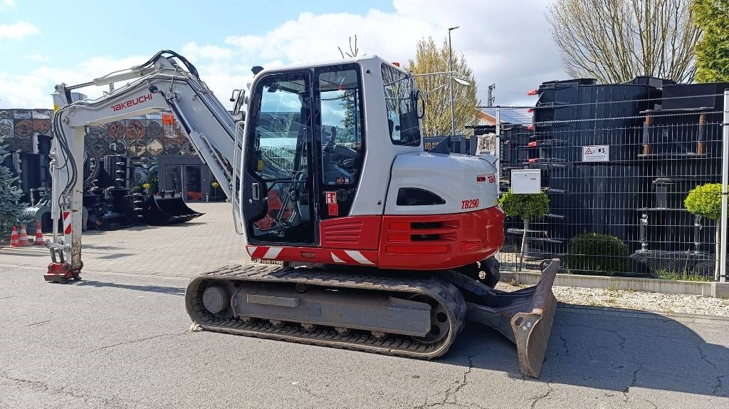 Takeuchi Minibagger TB 290 Schnellwechsler hydraulisch MS08 - Mini-ekskavators: foto 4 Takeuchi Minibagger TB 290 Schnellwechsler hydraulisch MS08 - Mini-ekskavators: foto 4