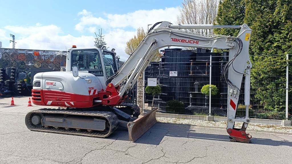 Takeuchi Minibagger TB 290 Schnellwechsler hydraulisch MS08 - Mini-ekskavators: foto 5 Takeuchi Minibagger TB 290 Schnellwechsler hydraulisch MS08 - Mini-ekskavators: foto 5