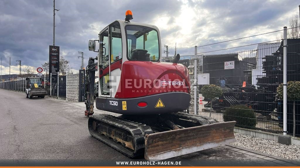 Terex Minibagger TC 50, Schnellwechsler MS03, Knickmatik - Mini-ekskavators: foto 3 Terex Minibagger TC 50, Schnellwechsler MS03, Knickmatik - Mini-ekskavators: foto 3