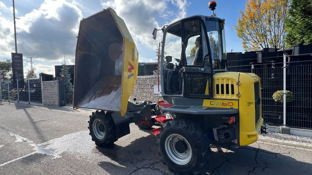 Wacker Neuson DW 60, Dumper für Straße, Kabine drehbar, Kamera - Artikulētias pašizgāzējs: foto 1 Wacker Neuson DW 60, Dumper für Straße, Kabine drehbar, Kamera - Artikulētias pašizgāzējs: foto 1