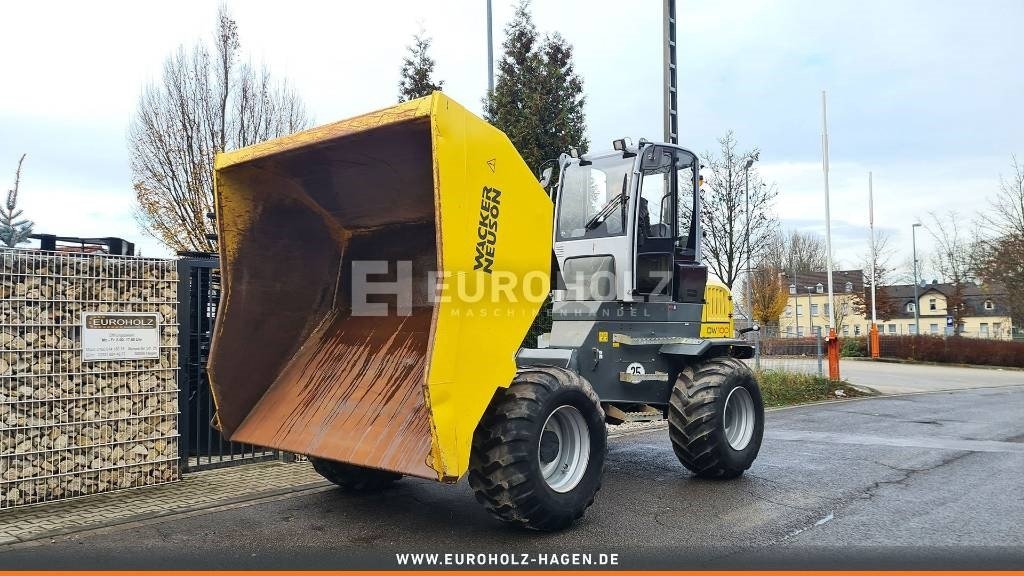 Mini pašizgāzējs Wacker Neuson Dumper DW100, Kabine, Allrad, Straßenzulassung: foto 10