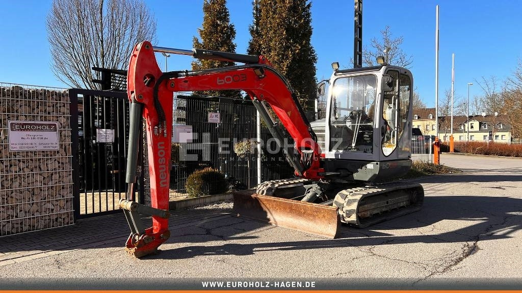 Wacker Neuson Minibagger 6003, Schnellwechsler MS03, Knickmatik - Mini-ekskavators: foto 1 Wacker Neuson Minibagger 6003, Schnellwechsler MS03, Knickmatik - Mini-ekskavators: foto 1