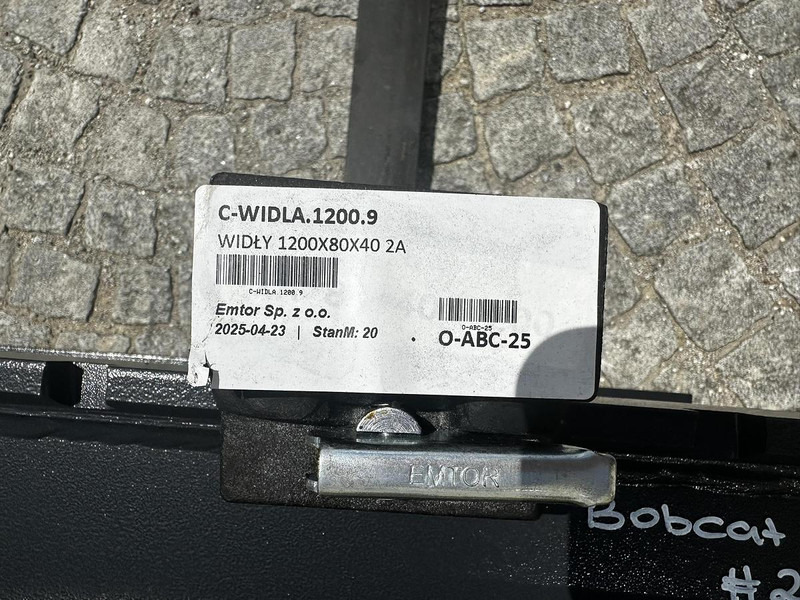 Big Palettengabel mit Bobcat 114cm Aufnahme - Dakšas - Iekraušanas tehnika: foto 5 Big Palettengabel mit Bobcat 114cm Aufnahme - Dakšas - Iekraušanas tehnika: foto 5