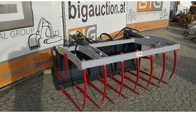 Krokodilgabel / Krokodilzange 180 cm mit Terex TL80/TL100 Aufnahme - Rāmis/ Šasija: foto 2 Krokodilgabel / Krokodilzange 180 cm mit Terex TL80/TL100 Aufnahme - Rāmis/ Šasija: foto 2