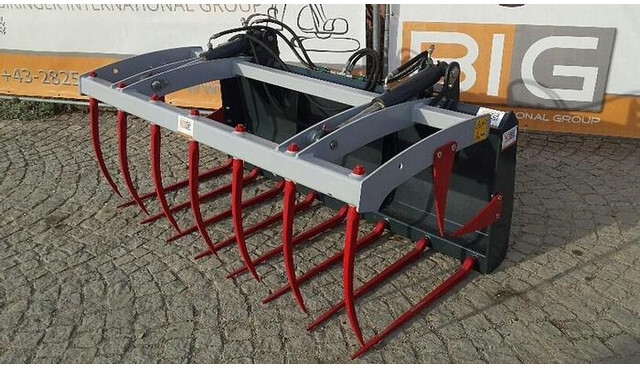Krokodilgabel / Krokodilzange 180 cm mit Terex TL80/TL100 Aufnahme - Rāmis/ Šasija: foto 1 Krokodilgabel / Krokodilzange 180 cm mit Terex TL80/TL100 Aufnahme - Rāmis/ Šasija: foto 1